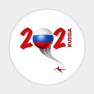 Russia Euro Soccer 2021 Magnet